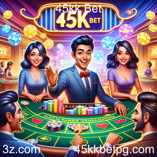 Experimente o Cassino Ao Vivo na 45kk Bet